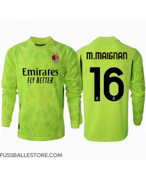 Günstige AC Milan Mike Maignan #16 Torwart 3rd trikot 2024-25 Langarm